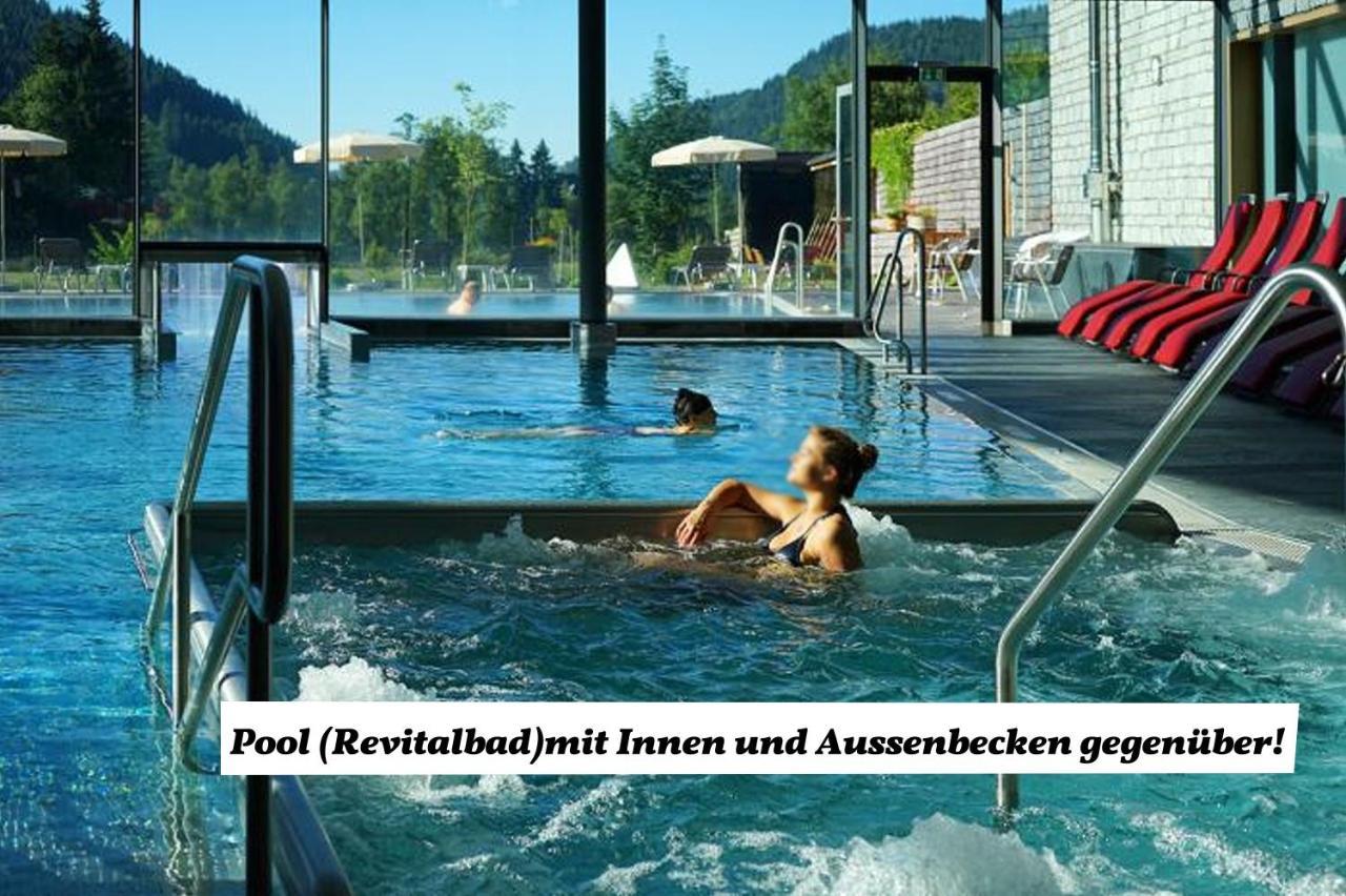 C4 Albmatte-Fewo Sauna, Hallenbad Aussenbecken Massagen Nebenan Menzenschwand-Hinterdorf Dış mekan fotoğraf